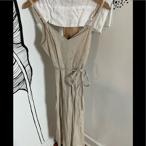 Vintage tan benetton dress